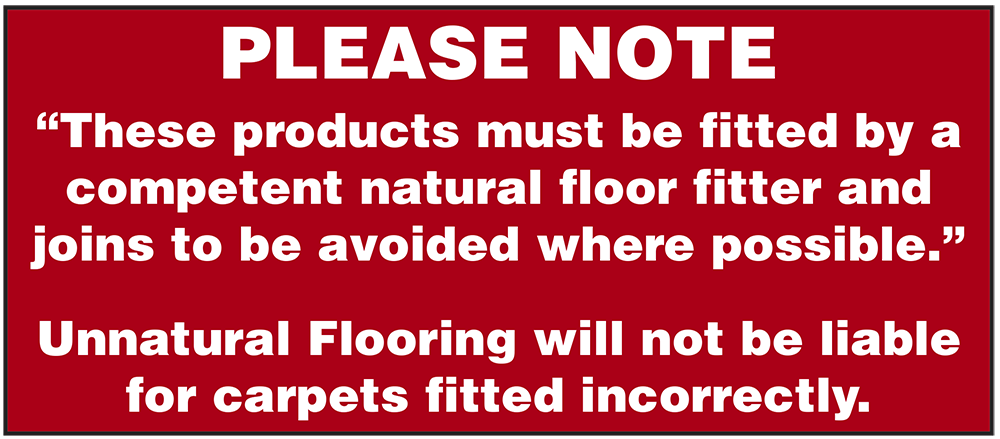 Please Note Unnatural Flooring